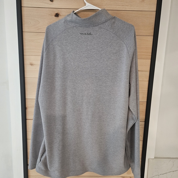 Travis Mathew Cloud Quarter Zip Jacket XL Grey - Picture 4 of 5